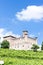 Grinzane Cavour Castle with vineyard, Piedmont, Italy