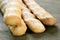Grissini, italian bread sticks, selective focus