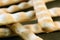 Grissini, italian bread sticks, selective focus