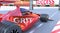 Grit and success - pictured as word Grit and a f1 car, to symbolize that Grit can help achieving success and prosperity in life