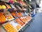 Grocery Fruit Display Sidewalk Paris 16th France