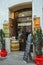 Grocery shop in Montefalco medieval city, Italy