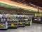 Grocery store interior dairy aisle