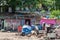 Grocery store in Paotere Old Port of Makassar, South Sulawesi, Indonesia