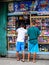 Grocery store at Quezon city in Manila, Philippines