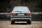 GRODNO, BELARUS - January 2018: Volkswagen Passat B3 GT 1.8 Grey Metallic universal selective focus back view outdoors