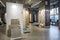 GRODNO, BELARUS - JUNE 2019: interior modern ceramic tile and natural stone shop