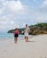 Groe Knip beach Curacao Island, Tropical beach at the Caribbean island of Curacao Caribbean