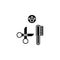 Grooming, pets icon. Simple glyph, flat vector of petshop icons for ui and ux, website or mobile application