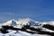 Gros Ventre Mountain Range above Hoback River Valley in the Central Rocky Mountains near Pinedale in Wyoming