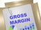 Gross Margin - business concept