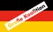 Grosse Koalition over German Flag