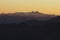 Grossglockner (Austria) seen from Marmolada Summit Italy Dolomites