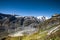 Grossglockner Glacier in Austria. Snow Capped Mountains Peaks