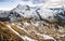 Grossglockner High Alpine Road in Austria in dusk