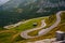 Grossglockner Hochalpenstrasse in Austrian Alps