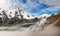 Grossglockner - panoramic photo of sunrise