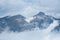 Grossglockner panoramic road in Alps