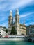 Grossmuenster church in Zurich