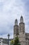 Grossmunster. Romanesque Cathedral in Zurich. View of the Grossmunster.