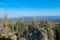 Grossofen - Scenic view of massive rock formation called Grossofen surrounded by idyllic forest in Modriach, Hebalm, Kor Alps