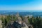 Grossofen - Scenic view of massive rock formation called Grossofen surrounded by idyllic forest in Modriach, Hebalm, Kor Alps