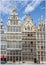 Grote Markt, aka Great Market Square in Antwerp, Belgium with guild houses