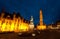 Grote Markt Brugge Night