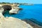 Grotta del Canale, Sant`Andrea, Salento sea coast, Italy