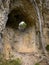 Grotte de Peirou in the Alpilles on a sunny day in springtime