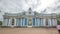 Grotto Pavilion timelapse hyperlapse in Catherine Park at Tsarskoye Selo Pushkin , St. Petersburg, Russia
