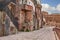 Grottole, Matera, Basilicata, Italy: ancient alley in the old town