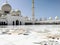 The ground of Abu Dhabi Sheikh Zayed Binsultan Nahyan Mosque