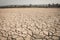 Ground cracks drought crisis environment background