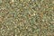 Ground dried Basil (Sweet Basil) background.