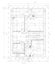 Ground plan of flat building