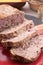 Ground pork and turkey meatloaf