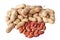 Groundnuts isolated