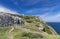 The grounds of the Cape Espichel lighthouse, Portugal