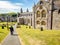 The grounds of St Davids Cathedral, Pembrokeshire, Wales