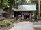 On the grounds of Suwa Taisha Kamisha Honmiya, one of the shrines in Suwa