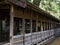 On the grounds of Suwa Taisha Kamisha Honmiya, one of the shrines in Suwa