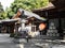 On the grounds of Takeda Shrine, a Shinto shrine dedicated to the spirit of