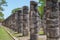Group of the 1000 Columns at Chichen Itza, Yucatan, Mexico