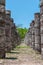 Group of the 1000 Columns at Chichen Itza, Yucatan, Mexico