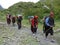 Group of aboriginal people - Tsum Valley- Nepal