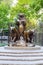 Group of Bears statue in Central park