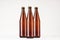 Group brown NRW beer bottles 500ml mock up.