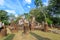 Group of Buddha statues at Wat Phra Kaeo temple in Kamphaeng Phet Historical Park, UNESCO World Heritage site