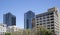 Group of buildings in downtown Fort Worth